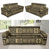 Mayan Pattern Print Design 03 Sofa Slipcover