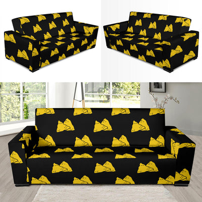 Nachos Pattern Print Design A02 Sofa Slipcover