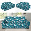 Butterfly Pattern Print Design 012 Sofa Slipcover