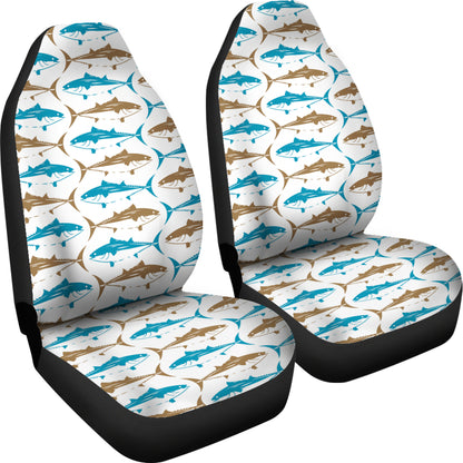 Tuna Fish Print Design LKS301 Car Seat Covers