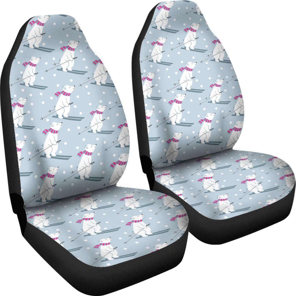 Ski Print Design LKS307 Car Seat Covers
