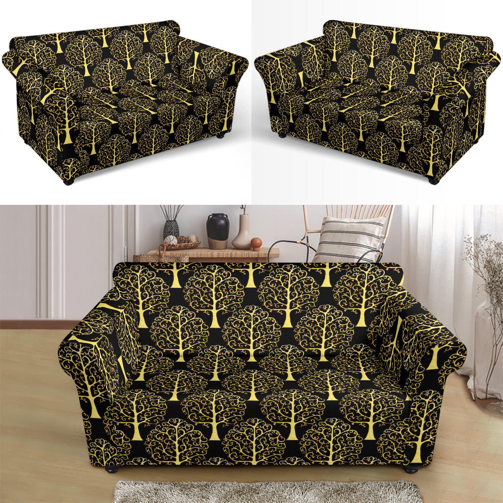 Tree Of Life Print Design LKS302 Loveseat Couch Slipcover