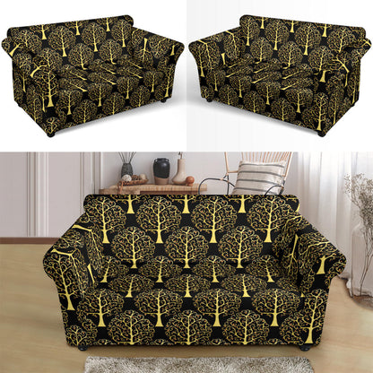 Tree Of Life Print Design LKS302 Loveseat Couch Slipcover
