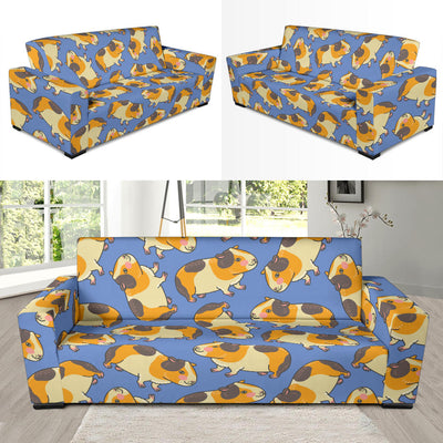 Guinea Pig Pattern Print Design 01 Sofa Slipcover