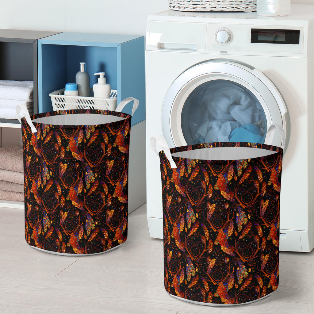 Dream Catcher Native American Design Laundry Basket