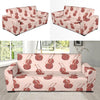 Cello Pattern Print Design 03 Sofa Slipcover