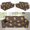 Beer Pattern Print Design 01 Sofa Slipcover