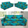 Pacific island Pattern Print Design A01 Sofa Slipcover