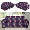 Mermaid Pattern Print Design 02 Sofa Slipcover