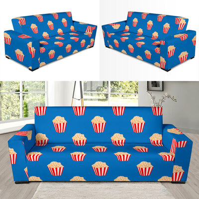 Popcorn Pattern Print Design A04 Sofa Slipcover