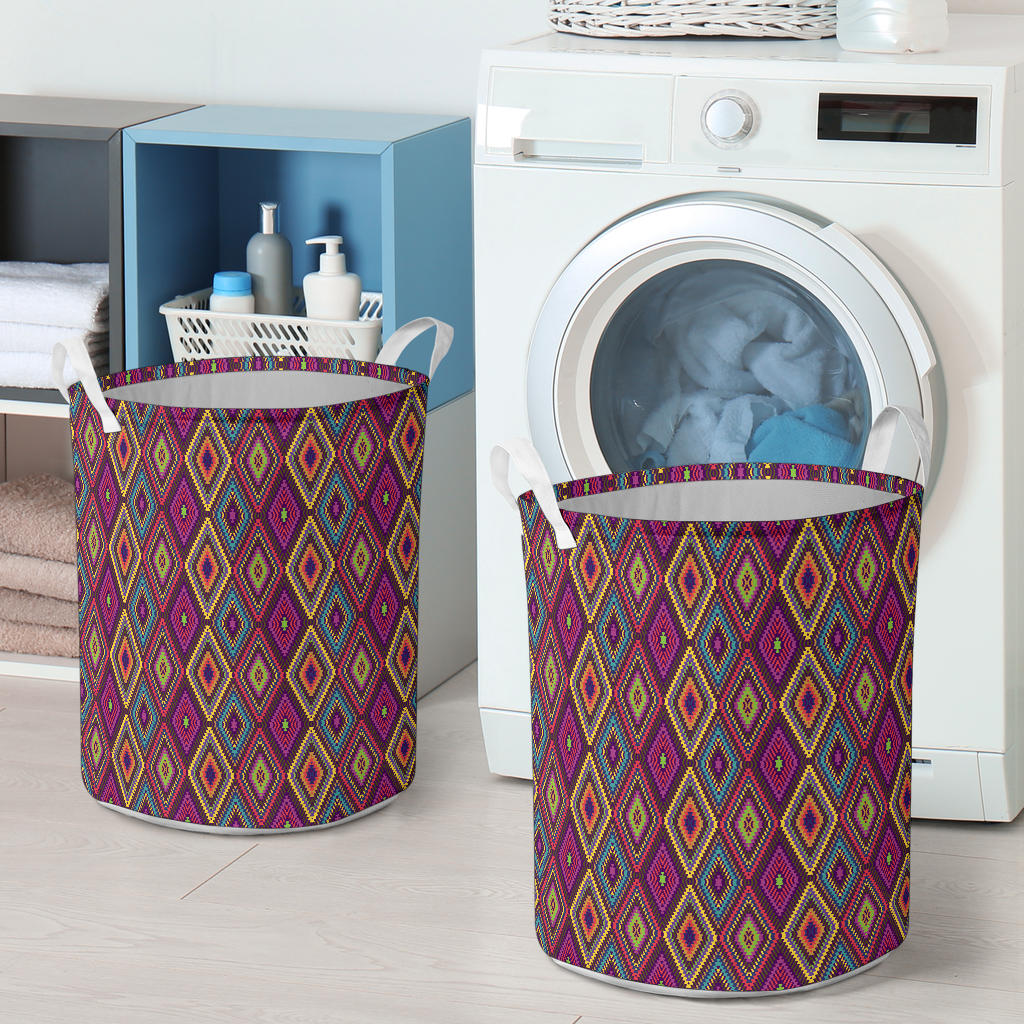 Southwestern Print  Laundry Basket