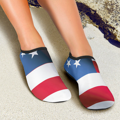 American flag Classic Aqua Water Shoes