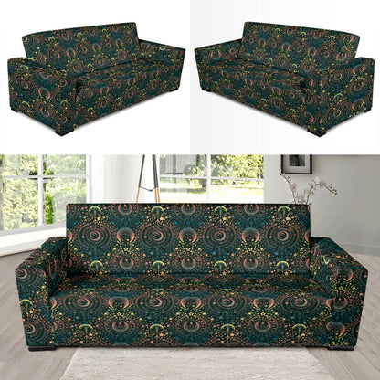 Sun Moon Print Design LKS307 Sofa Slipcover