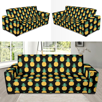 Pineapple Pattern Print Design A03 Sofa Slipcover