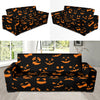 Halloween Pattern Print Design 02 Sofa Slipcover