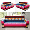 Mexican Pattern Print Design 03 Sofa Slipcover