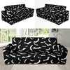 Bat Pattern Print Design 05 Sofa Slipcover