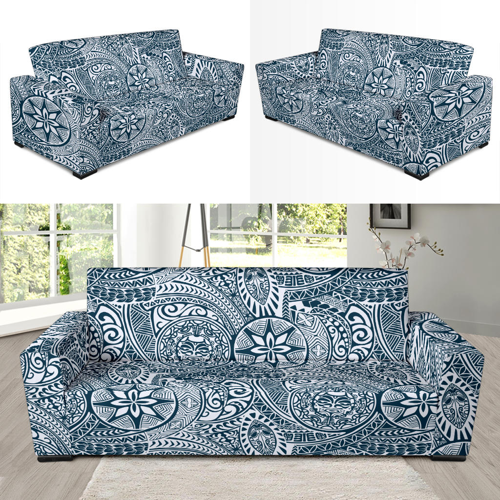Samoan Pattern Print Design LKS306 Sofa Slipcover