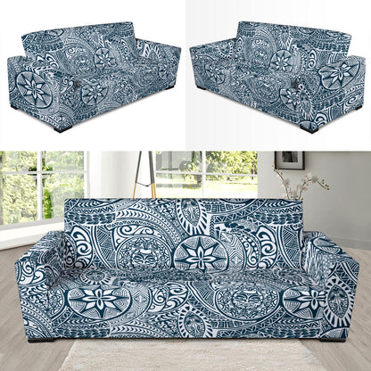 Samoan Pattern Print Design LKS306 Sofa Slipcover