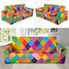 Harlequin Pattern Print Design 02 Sofa Slipcover