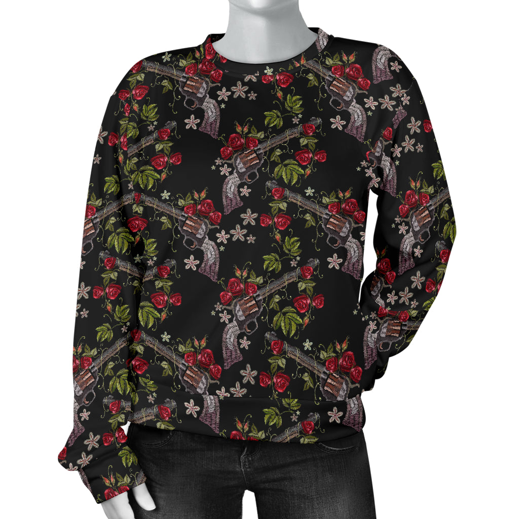 Western Design Women Long Sleeve Sweatshirt