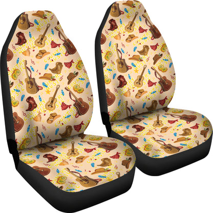 Western Lifestyle Print Design LKS303 Car Seat Covers