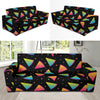 Rainbow Watermelon Pattern Print Design A04 Sofa Slipcover