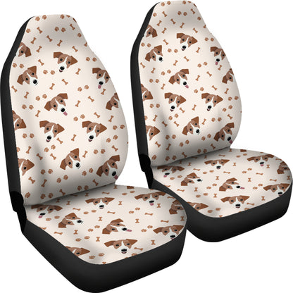 Russell Terriers Paw Print Design LKS303 Car Seat Covers