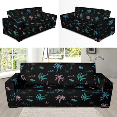 Aloha Hawaii Pattern Print Design 03 Sofa Slipcover