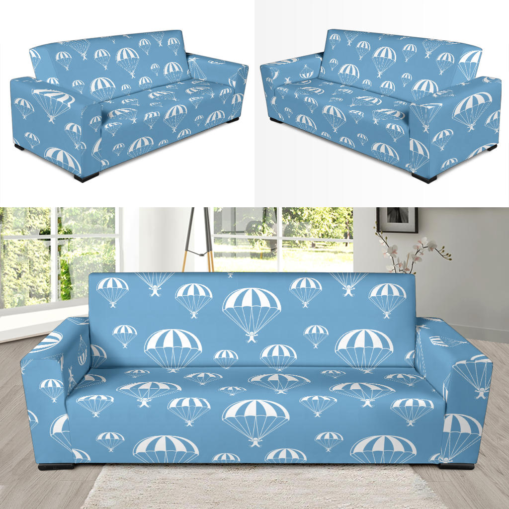 Skydiver Print Design LKS305 Sofa Slipcover