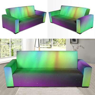 Aurora Borealis Pattern Print Design 03 Sofa Slipcover