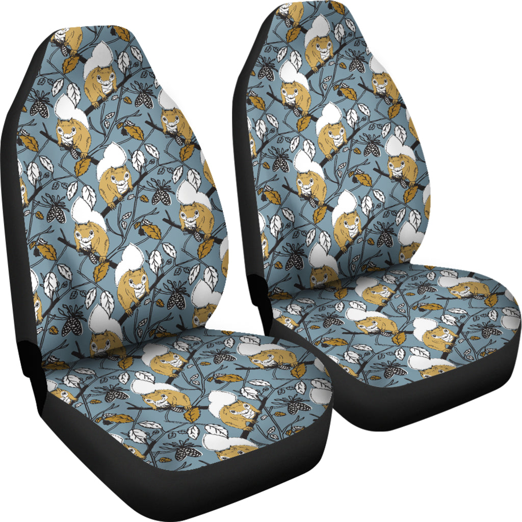 Squirrel Print Design LKS305 Car Seat Covers