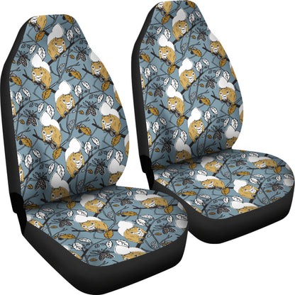 Squirrel Print Design LKS305 Car Seat Covers