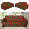 Plaid Holiday Pattern Print Design A01 Sofa Slipcover