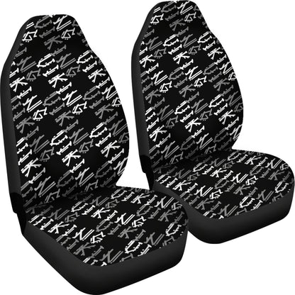 Vikings Print Design LKS306 Car Seat Covers