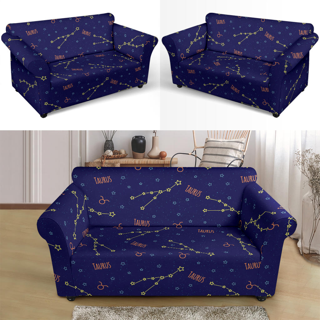 Taurus Print Design LKS301 Loveseat Couch Slipcover