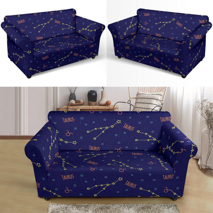Taurus Print Design LKS301 Loveseat Couch Slipcover
