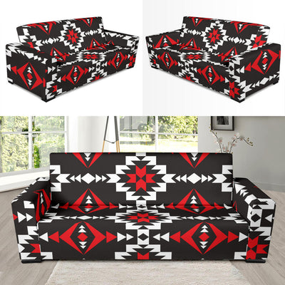 Navajo Pattern Print Design A02 Sofa Slipcover