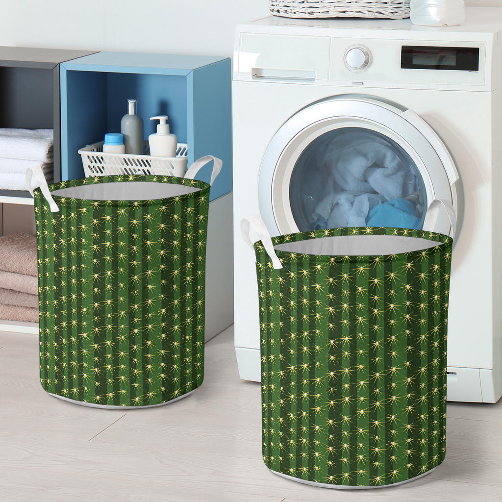 Cactus Skin Print Pattern Laundry Basket