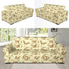 Agricultural Windmills Print Design 03 Sofa Slipcover