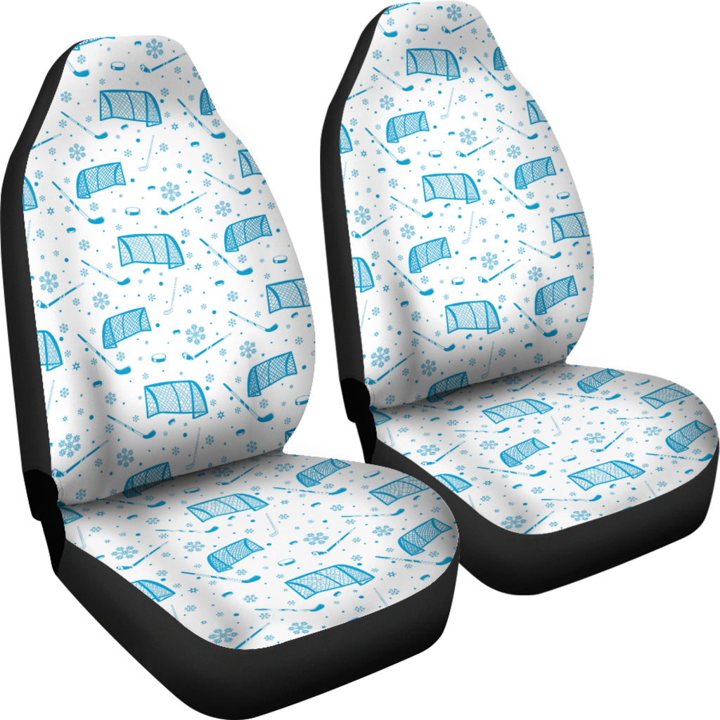 Hockey Print Design LKS303 Car Seat Covers