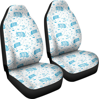 Hockey Print Design LKS303 Car Seat Covers