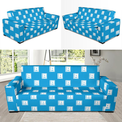 Bible Pattern Print Design 02 Sofa Slipcover