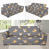 Pembroke Welsh Corgis Pattern Print Design A02 Sofa Slipcover