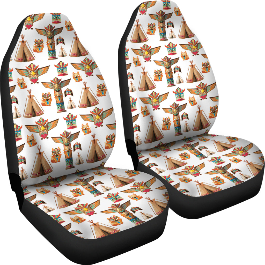Totem Native Print Design LKS303 Car Seat Covers
