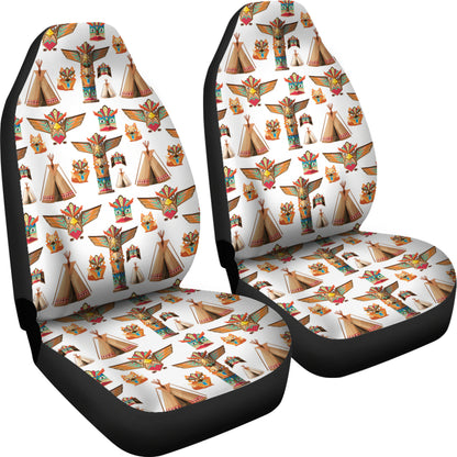 Totem Native Print Design LKS303 Car Seat Covers
