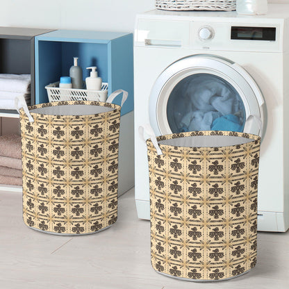 Native American Themed Design Print Laundry Basket