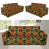 Irish Pattern Print Design 01 Sofa Slipcover