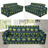 Cactus Pattern Print Design 07 Sofa Slipcover