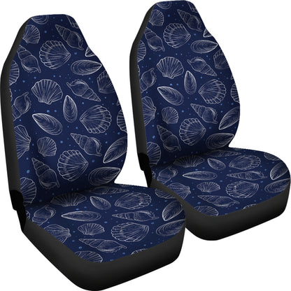 Seashell Print Design LKS3011 Car Seat Covers
